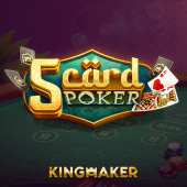 5 Card Poker on Video game console